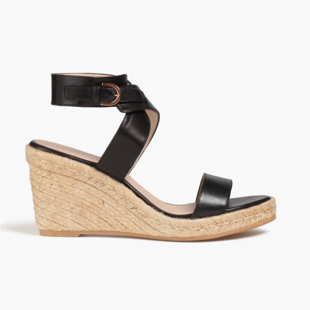 NWT Stuart Weitzman Lexia Espadrille Wedge Sandals